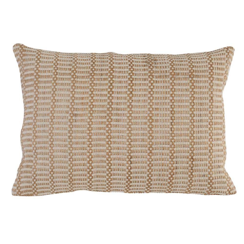 Helen 14"x 20" Throw Pillow in Beige by Kosas Home