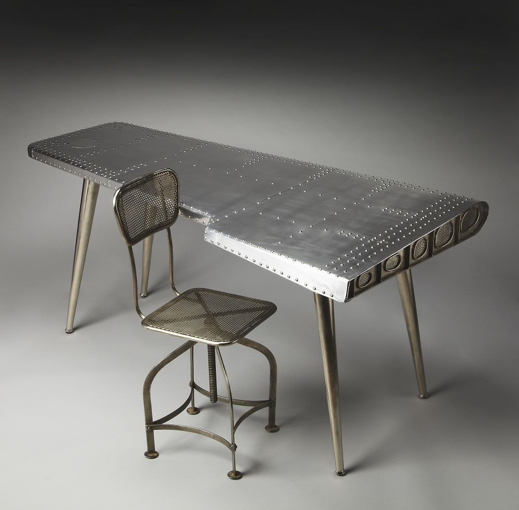 Silas Metal Writing Desk
