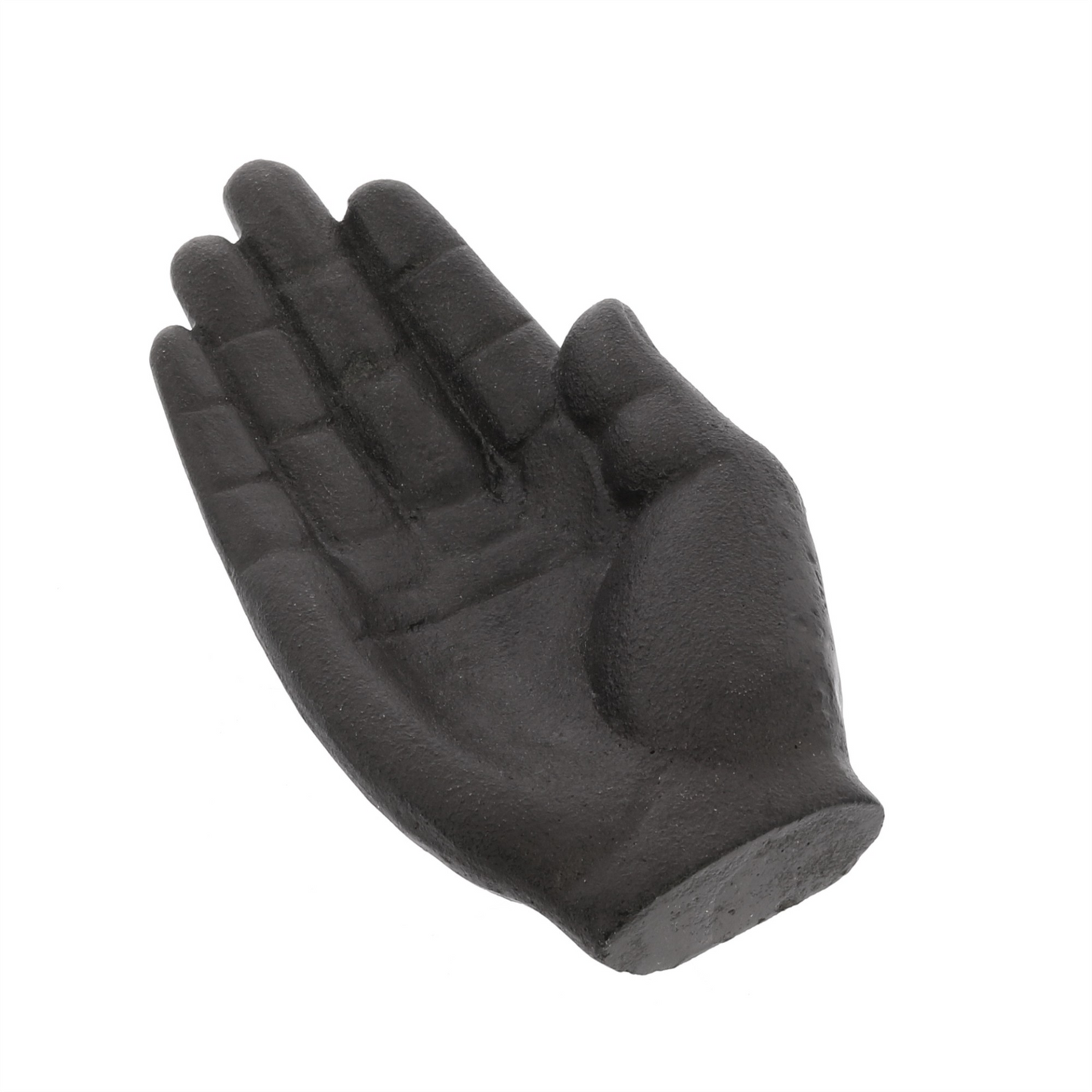 Sienn Black Cast Iron Hand Shaped Sculpture