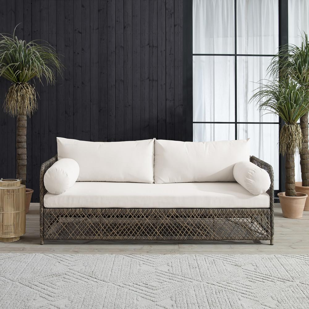 Granite Bay Outdoor Wicker Sofa
