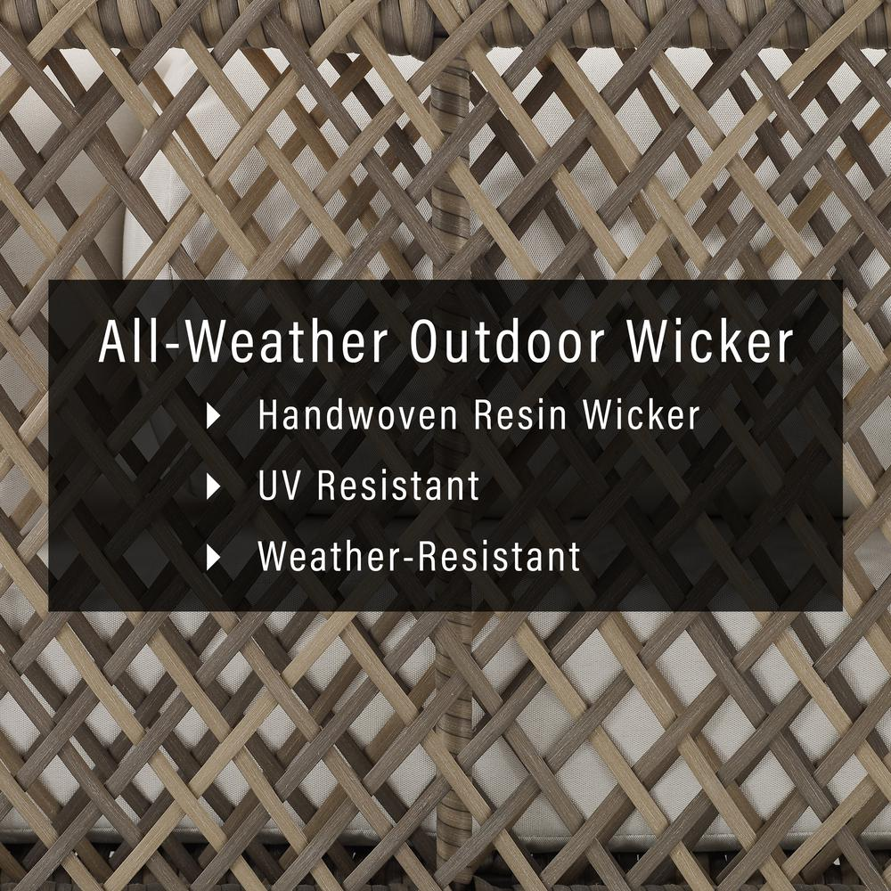Granite Bay Outdoor Wicker Sofa