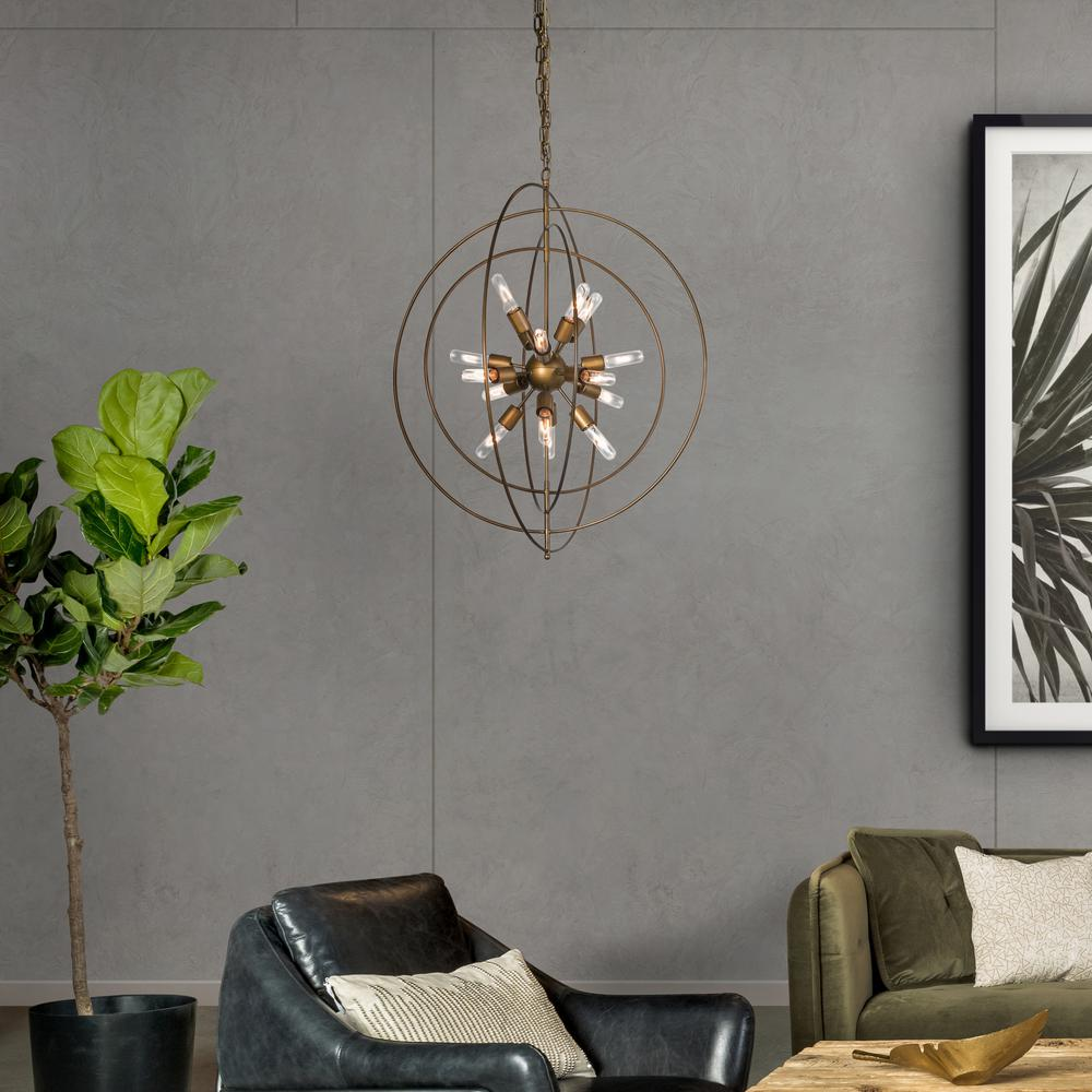 Nebula 16-Light Orb Chandelier