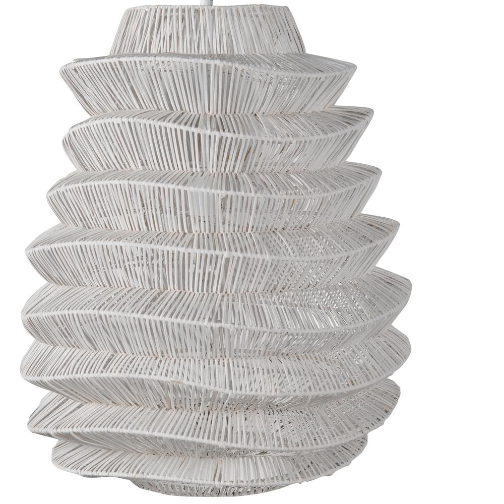Barlow 1-Light Rattan Woven Pendant By Kosas Home