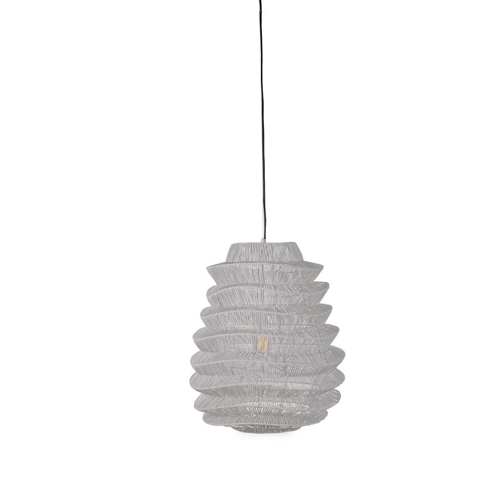 Barlow 1-Light Rattan Woven Pendant By Kosas Home