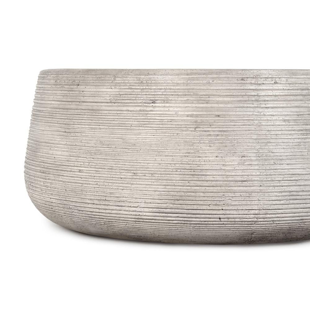 Nellie Round Concrete Outdoor Coffee Table