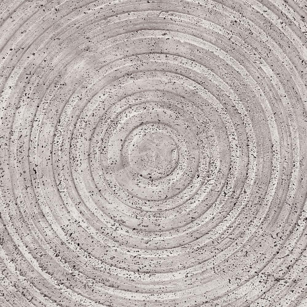 Nellie Round Concrete Outdoor Coffee Table