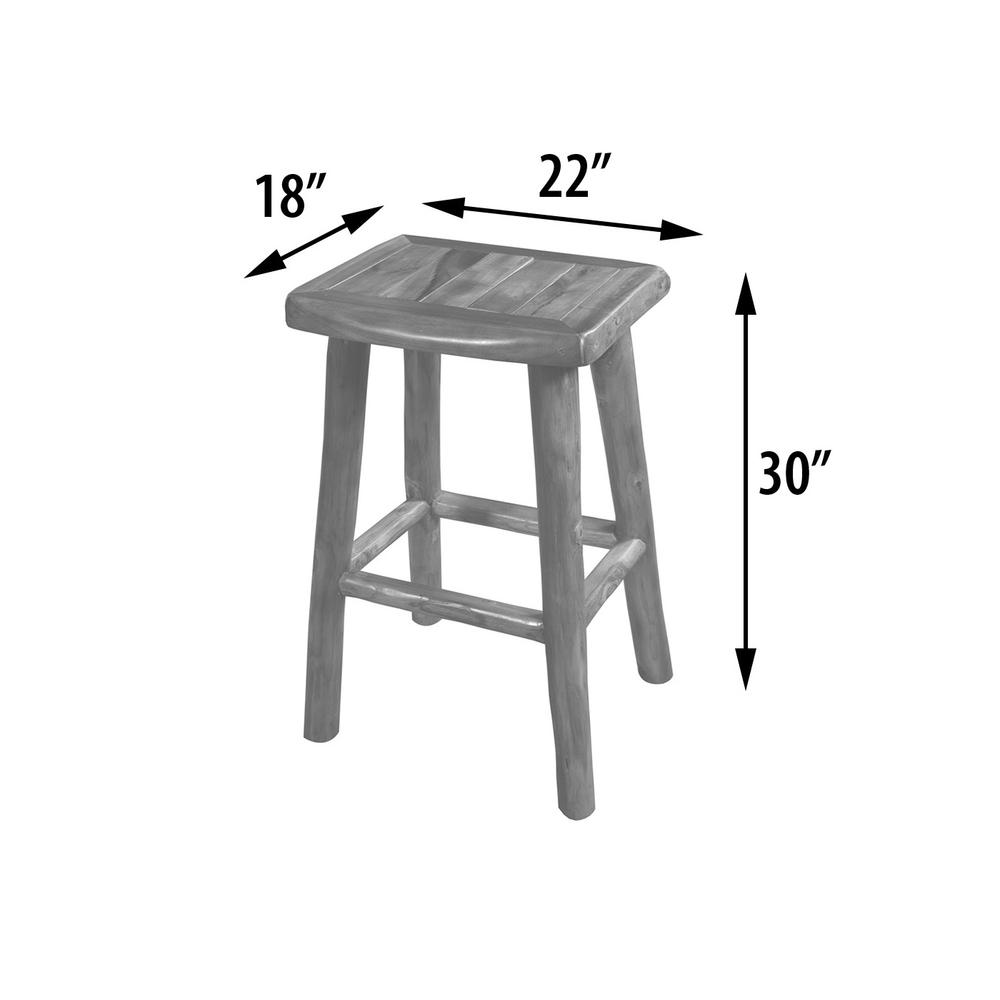 Adirondack Teak Stool
