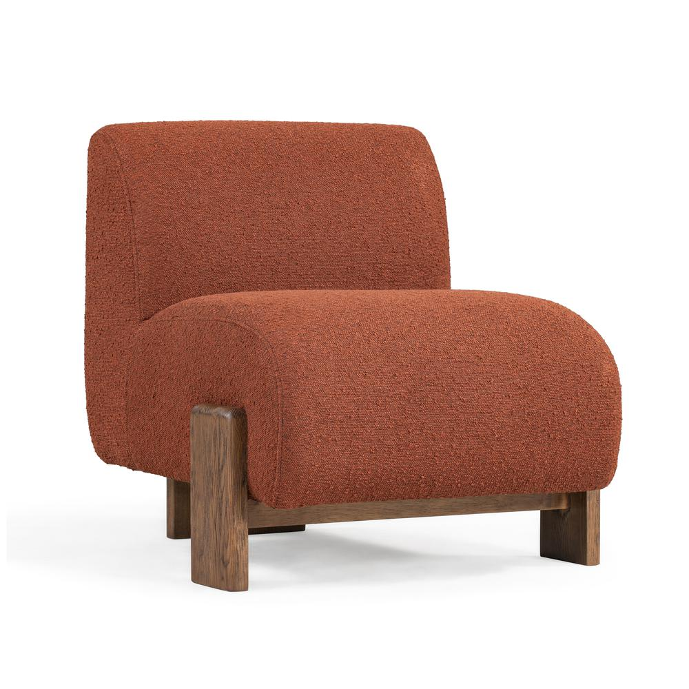 Chelsea Accent Chair in Rust