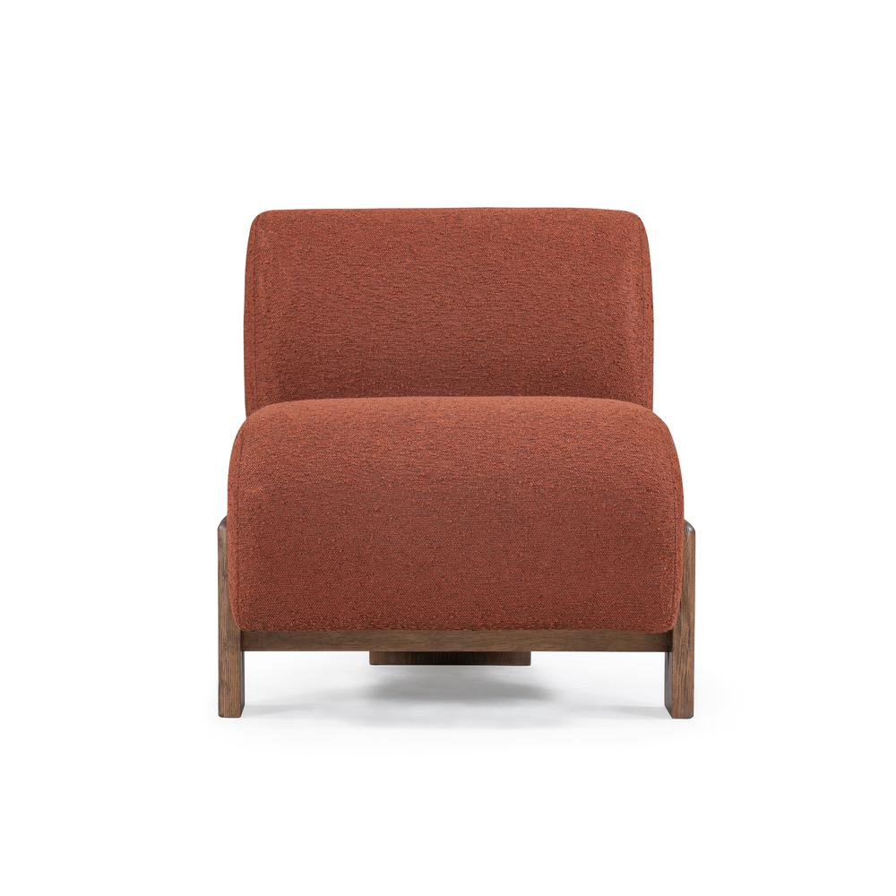 Chelsea Accent Chair in Rust