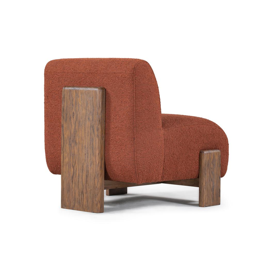 Chelsea Accent Chair in Rust