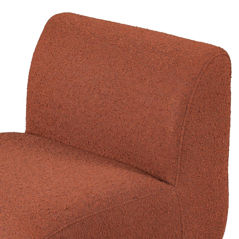 Chelsea Accent Chair in Rust