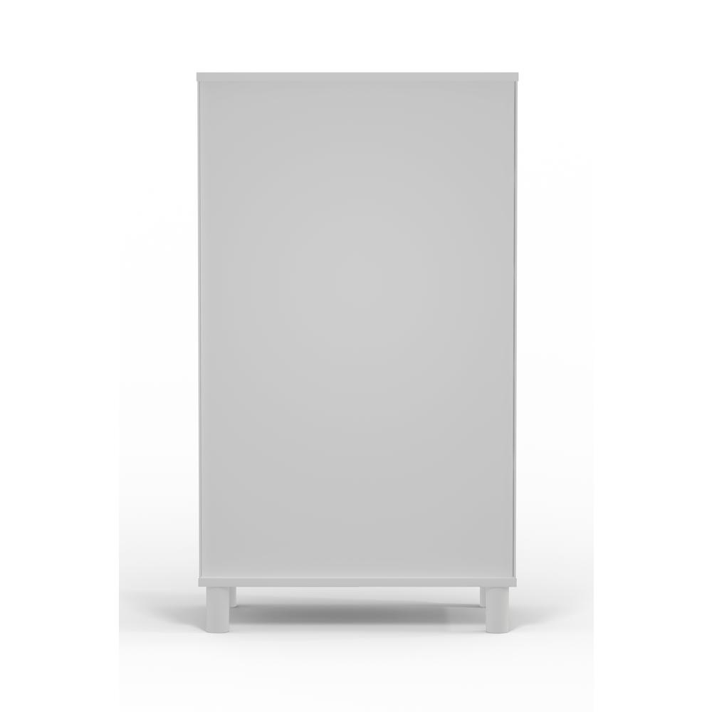 Stapleton 5 Drawer Chest, White