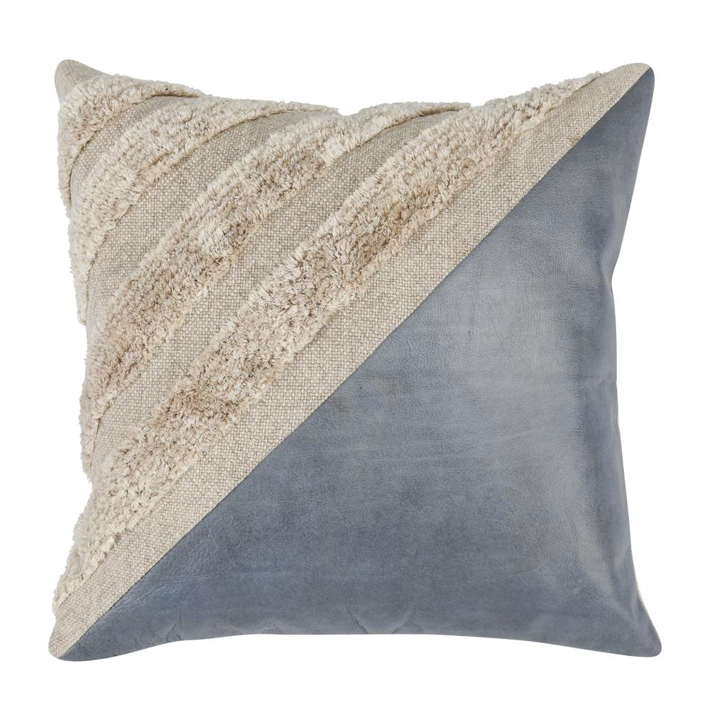 Arona 20" Throw Pillow in Blue by Kosas Home