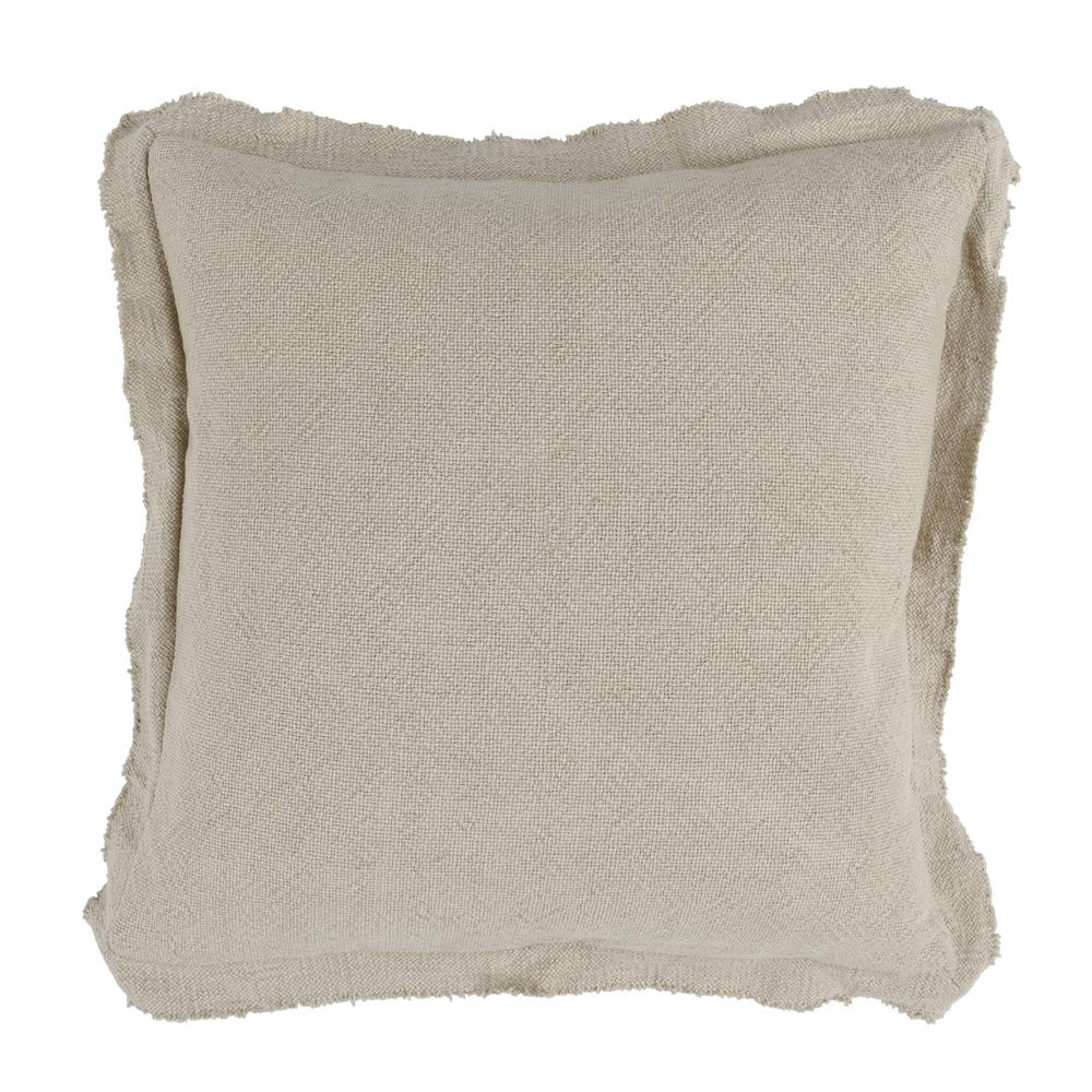 Enliven 22" Throw Pillow in Natural by Kosas Home