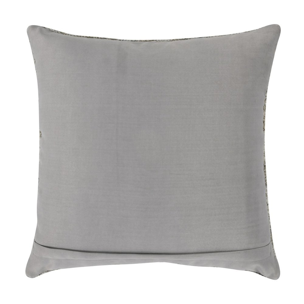 Nixie 22" Outdoor Throw Pillow in Gray by Kosas Home