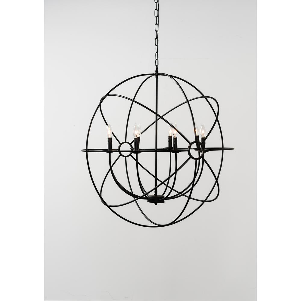 Voltaire 8-Light Globe Chandelier By Kosas Home