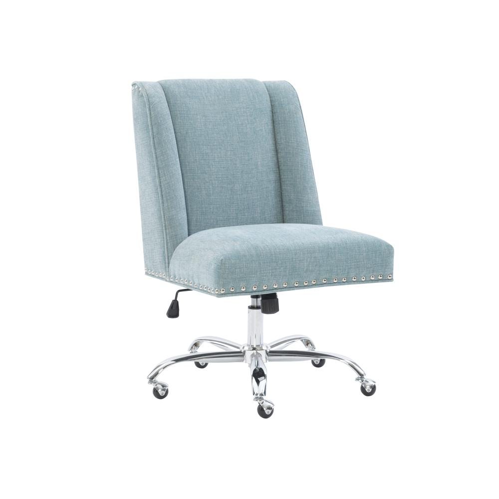 Draper Office Chair, Aqua