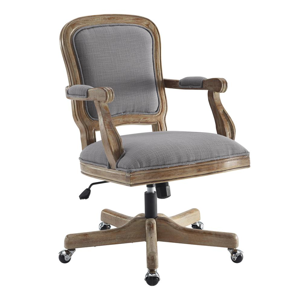 Maybell Office Chair, Light Gray