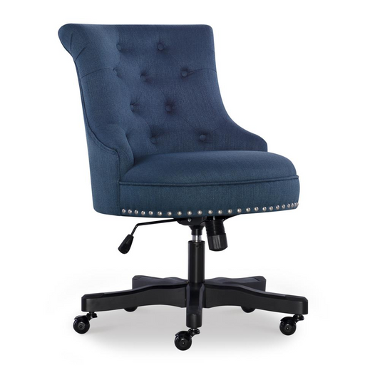 Sinclair Office Chair, Azure Blue