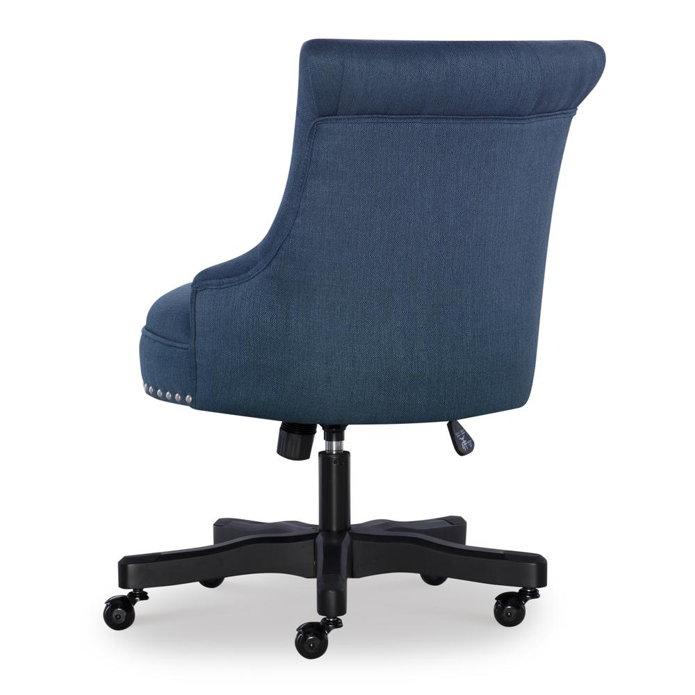 Sinclair Office Chair, Azure Blue