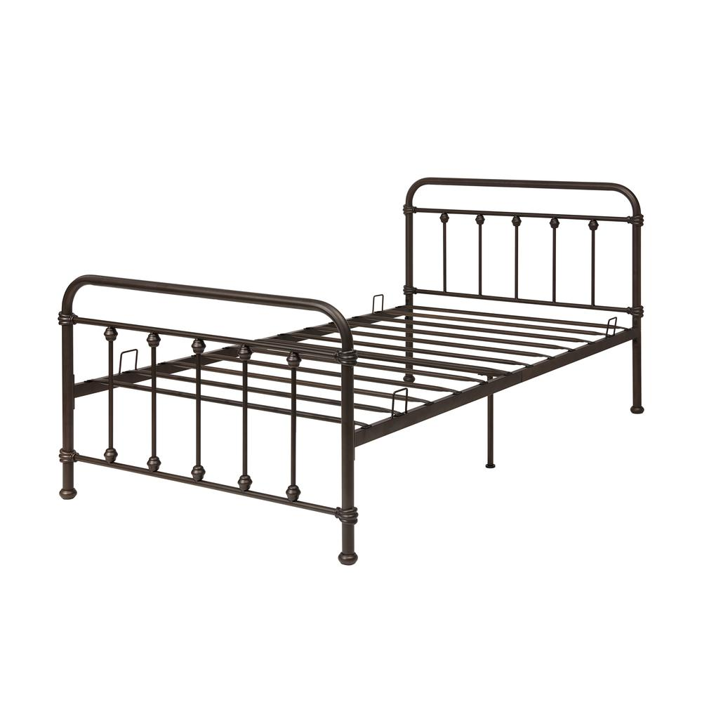 Amelia Twin Bed/Bronze