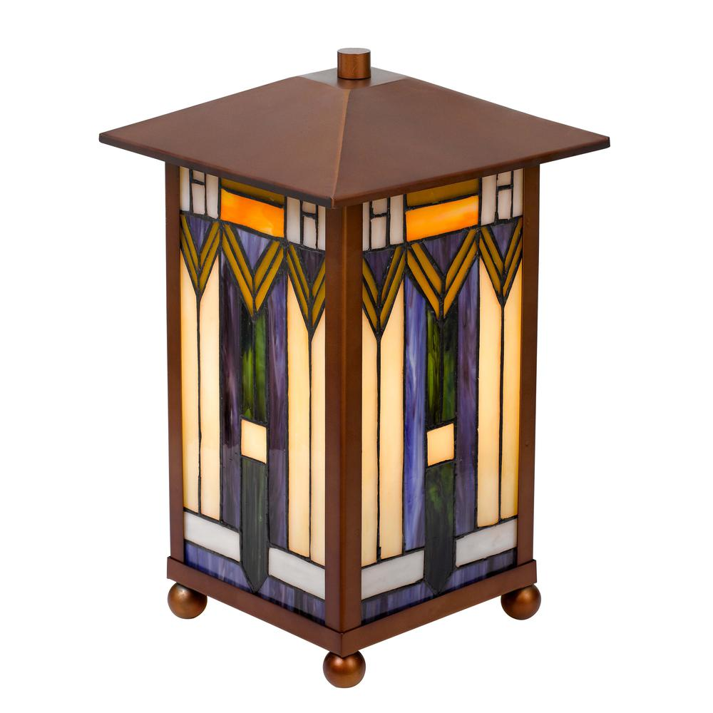 25W Tiffany accent lamp