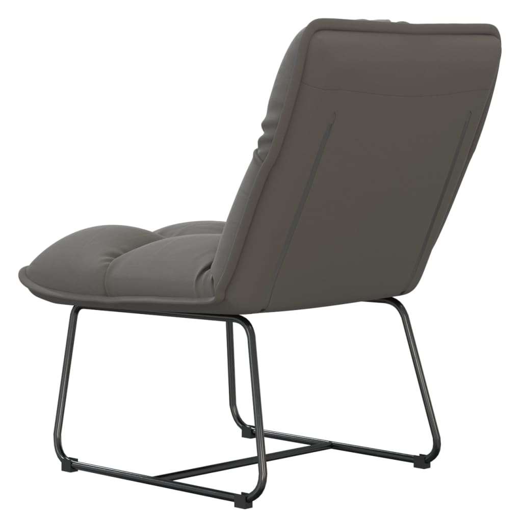 Levi Chair with Metal Frame Light Gray