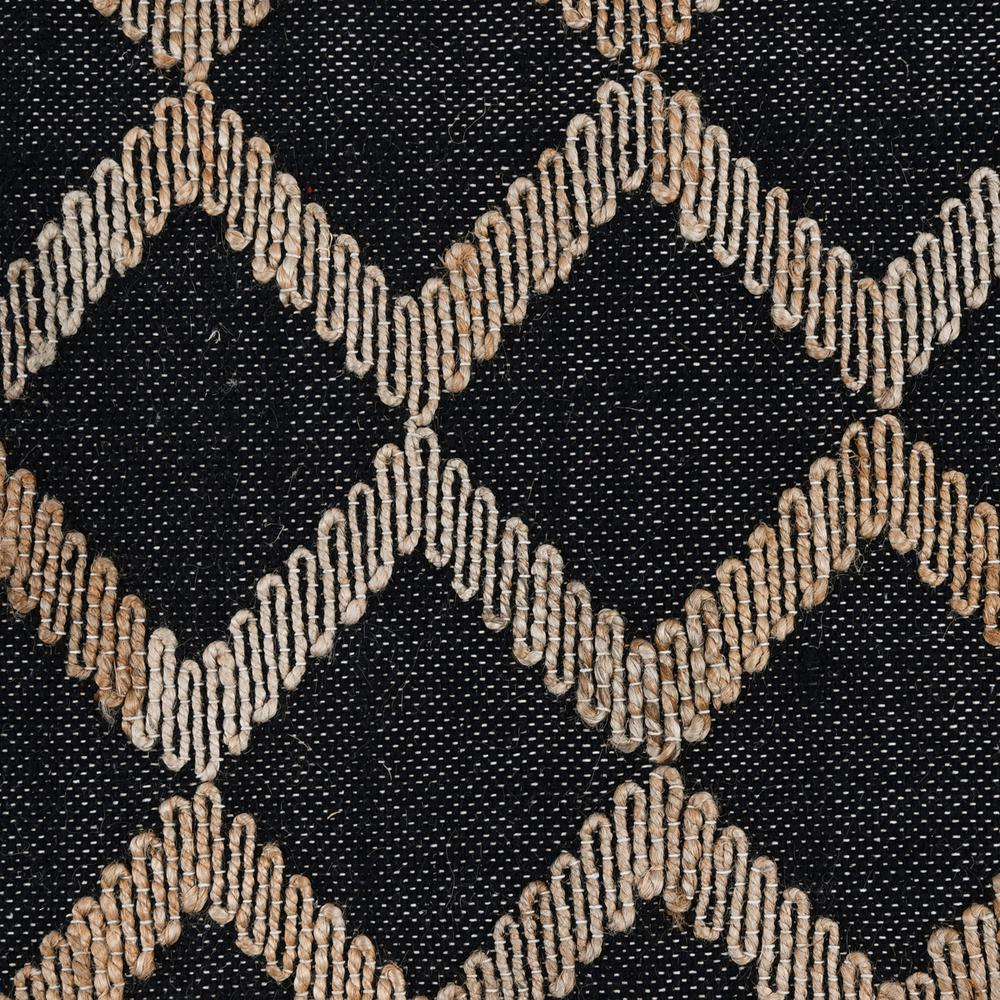 Katerina Black/Natural, Handwoven Area Rug by Kosas Home