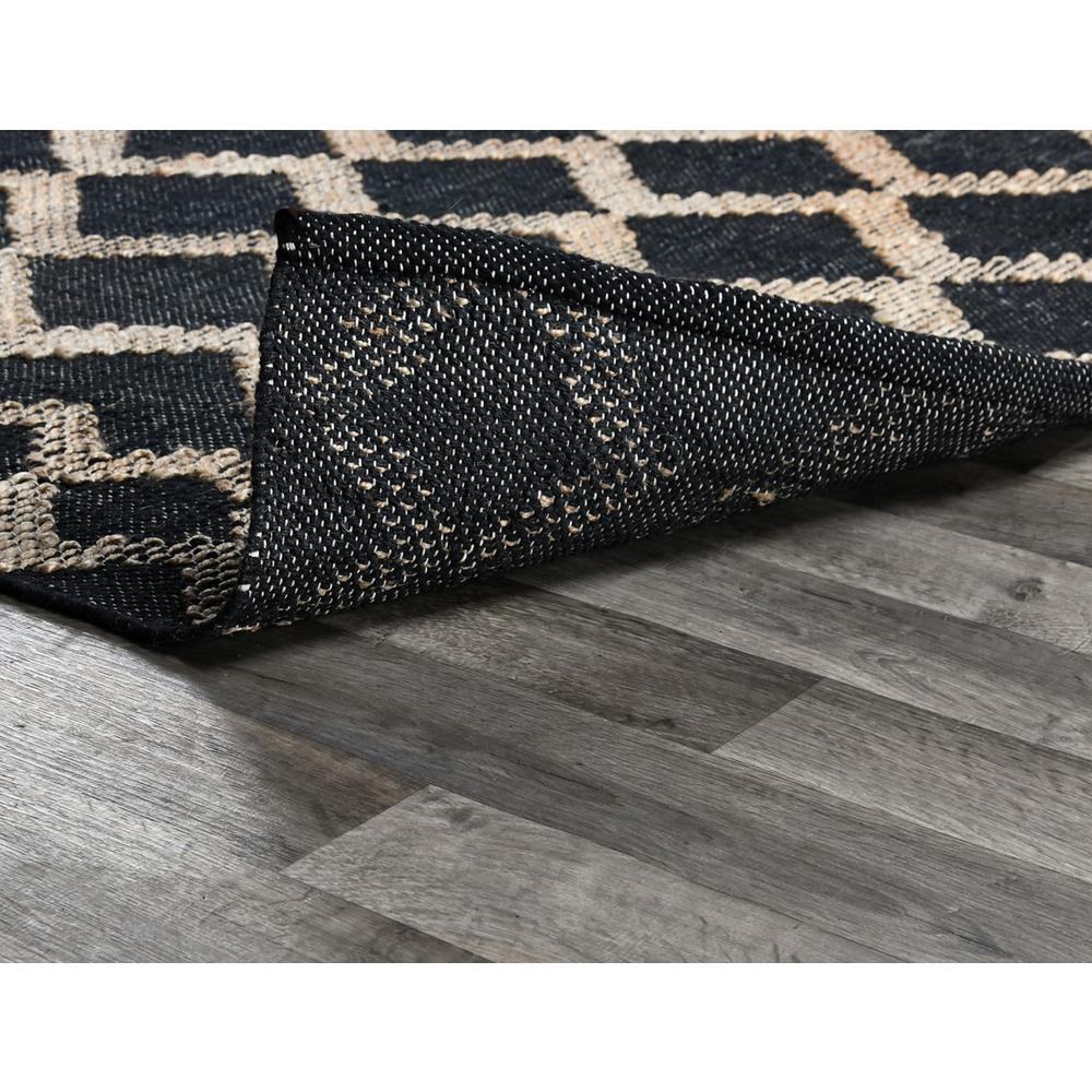 Katerina Black/Natural, Handwoven Area Rug by Kosas Home