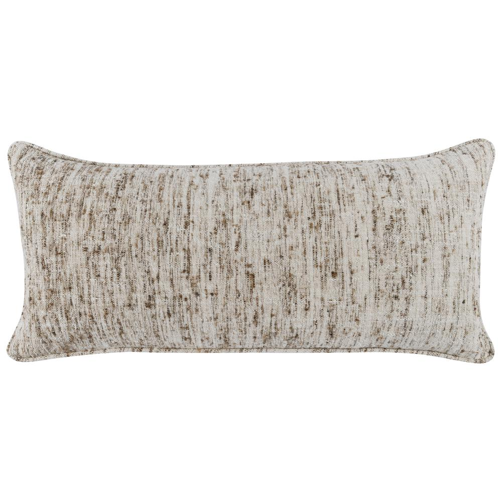 Tavi 16"x36" Throw Pillow, Distressed Natural