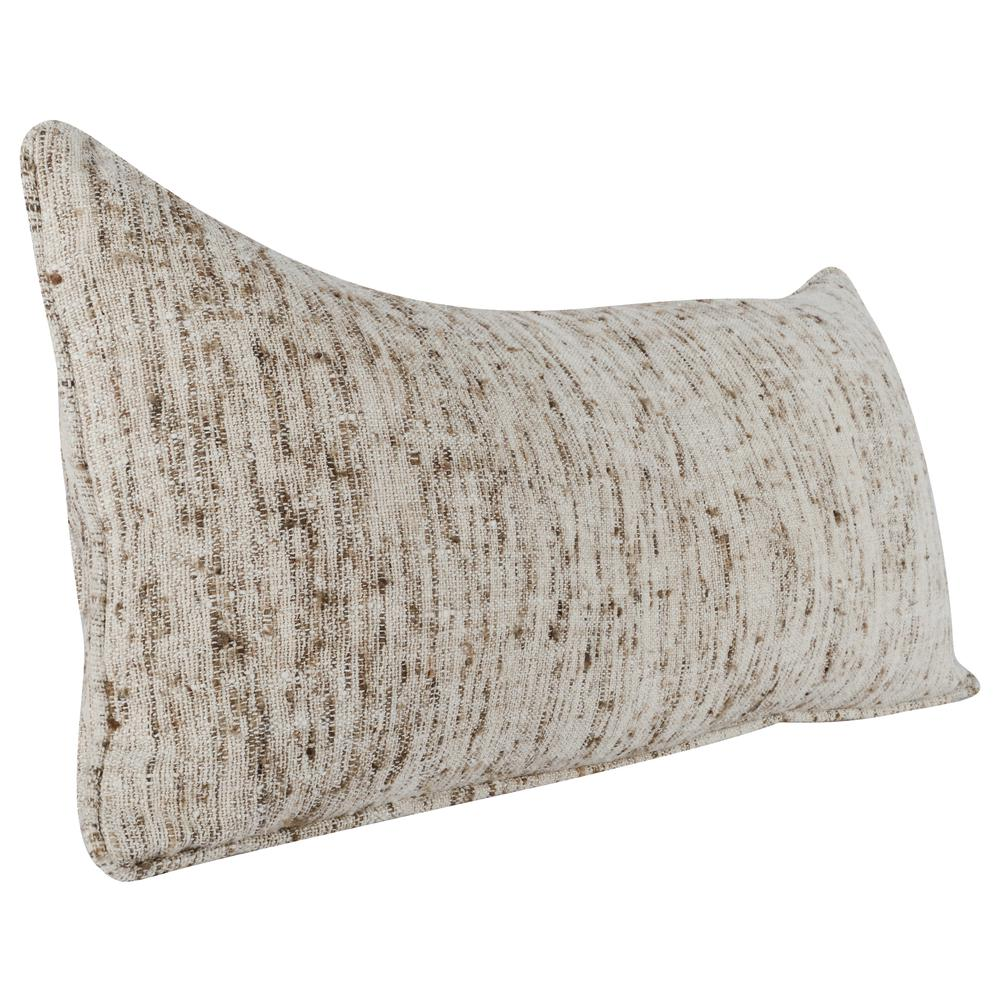 Tavi 16"x36" Throw Pillow, Distressed Natural