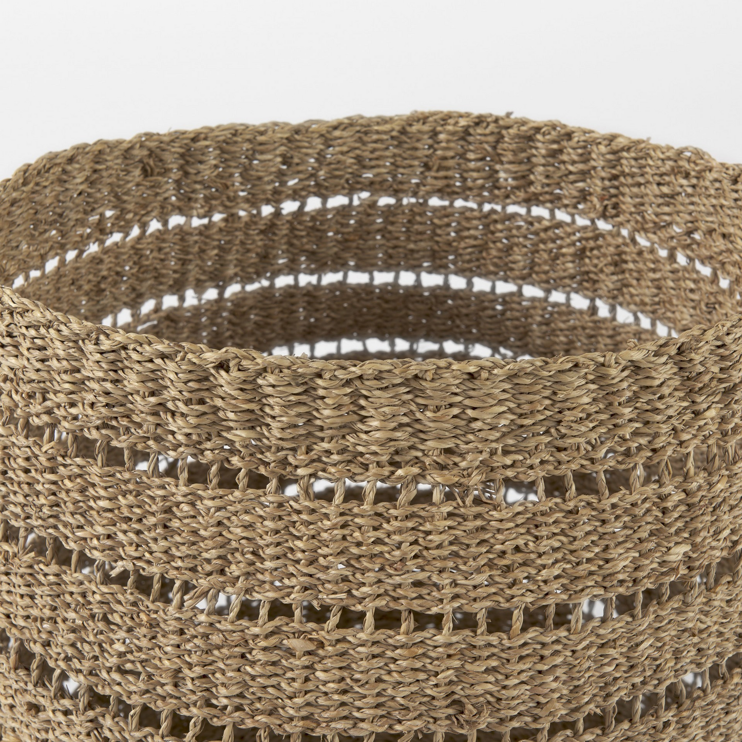 Calypso Set Of Two Woven Wicker Baskets