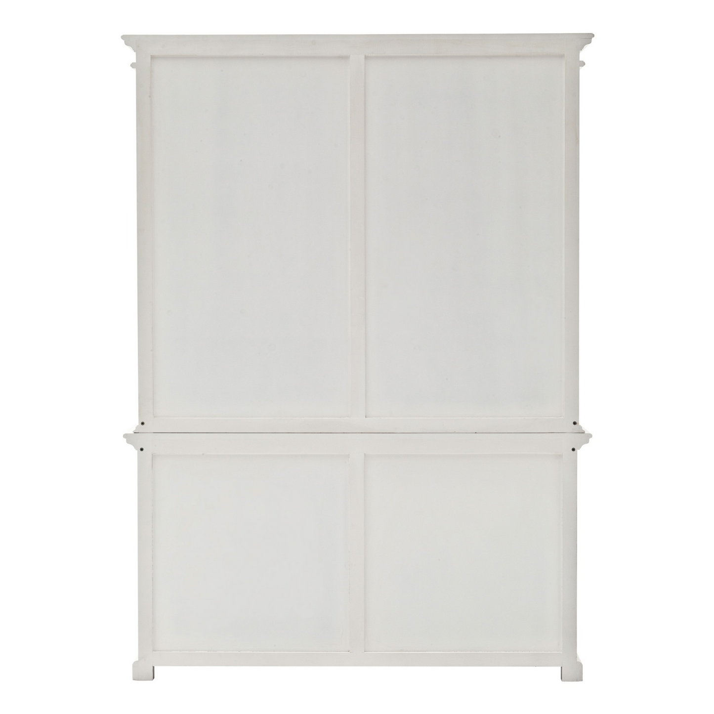 Keira Classic White Hutch Bookcase Unit