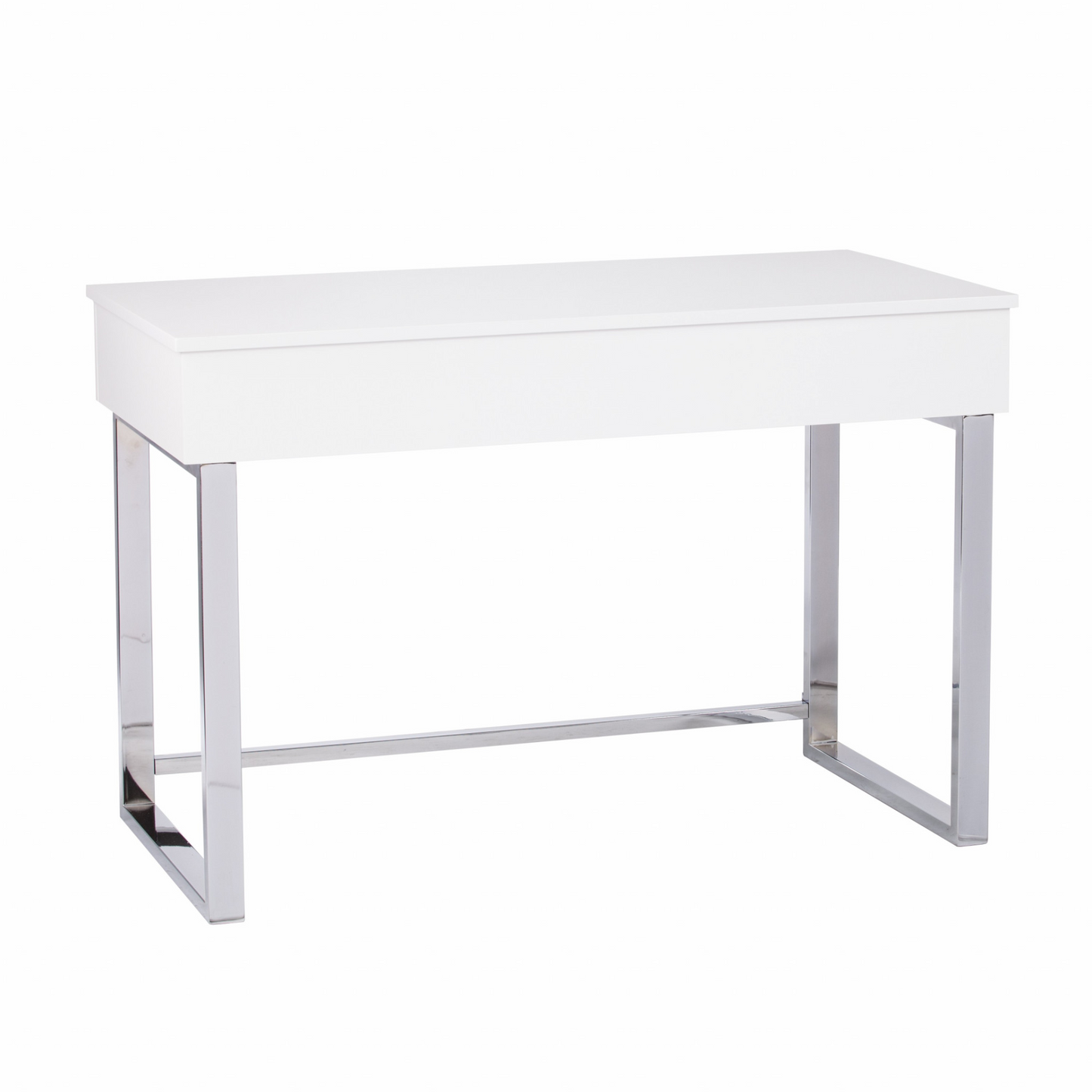 Leon White Adjustable Height Desk