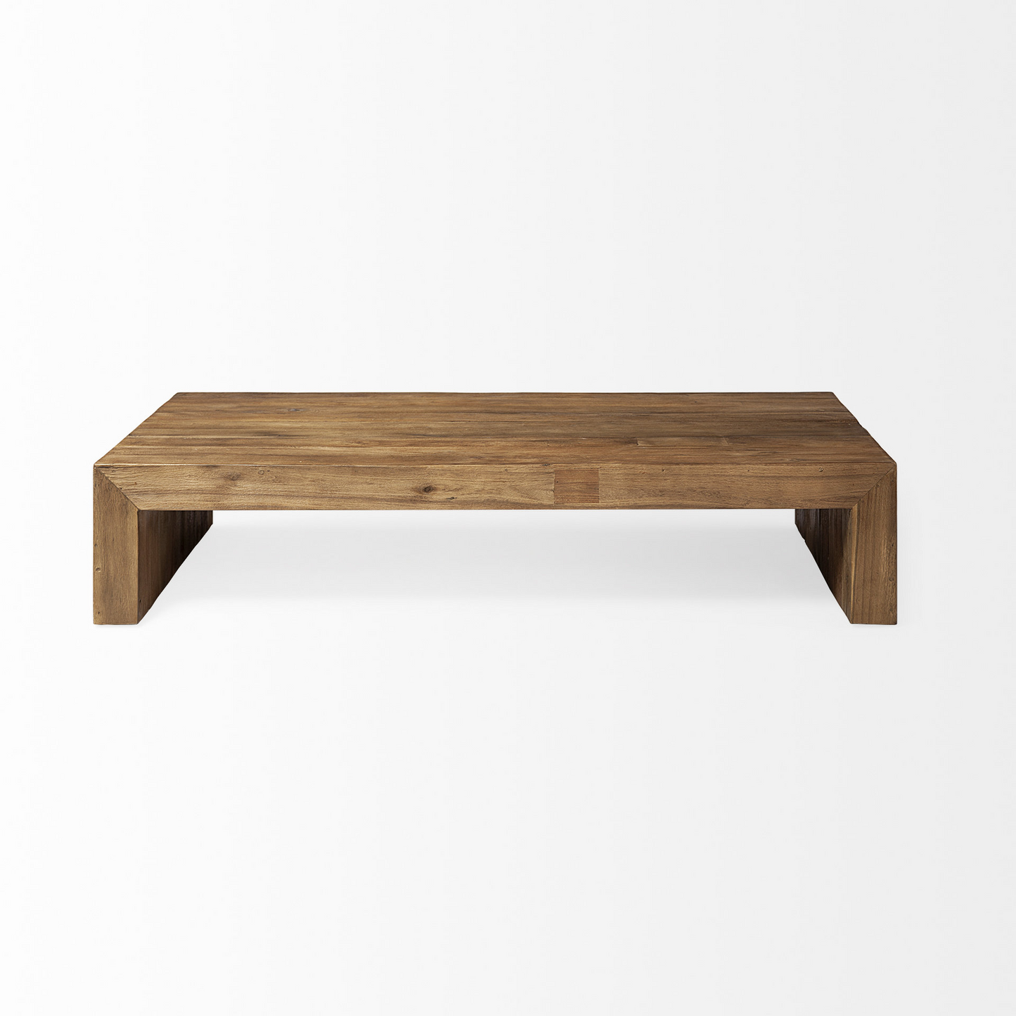 James Natural Solid Wood Rectangular Coffee Table