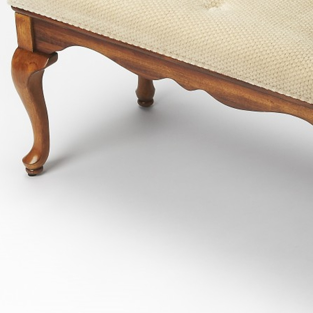 Lydia Classic Olive Brown Bench