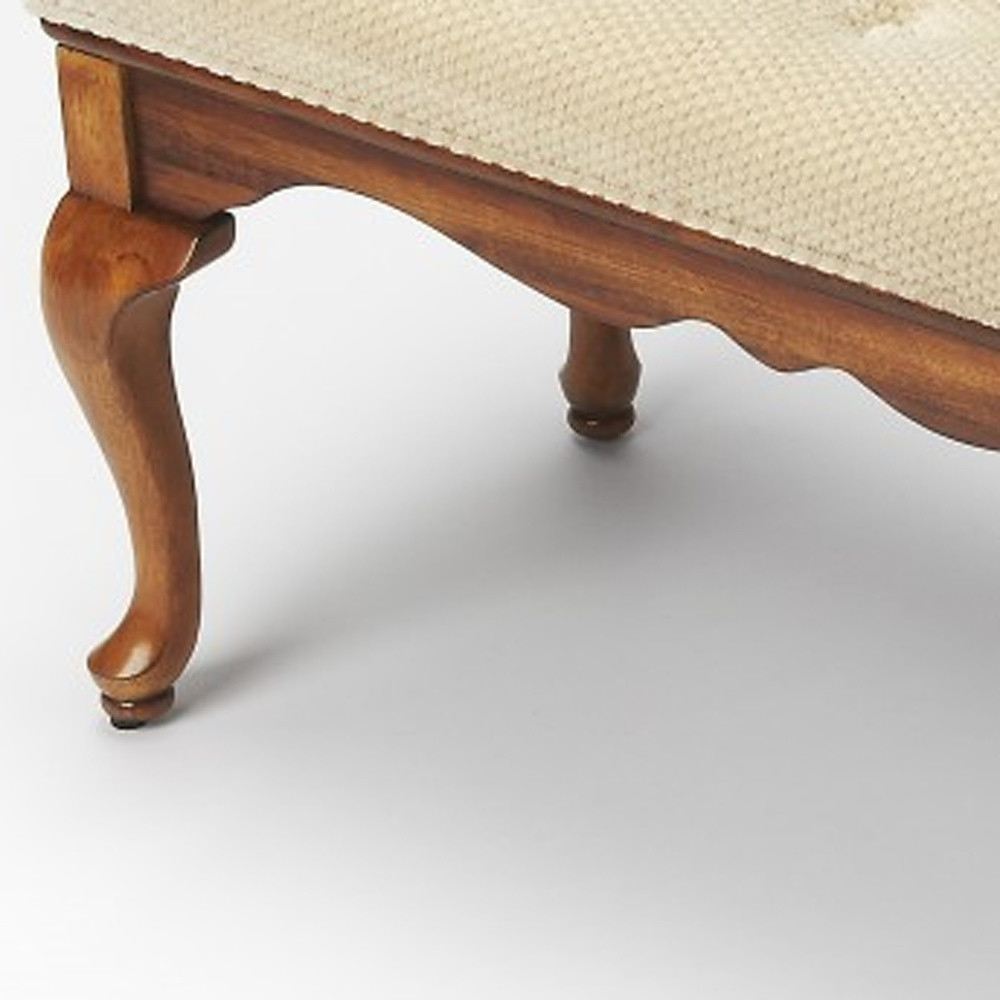 Lydia Classic Olive Brown Bench