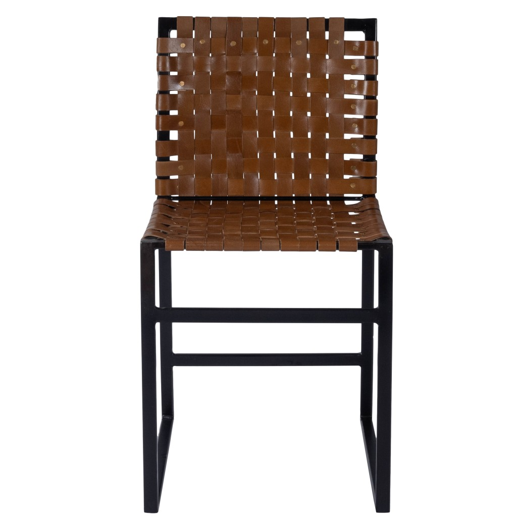 Felix Faux Leather Side Chair