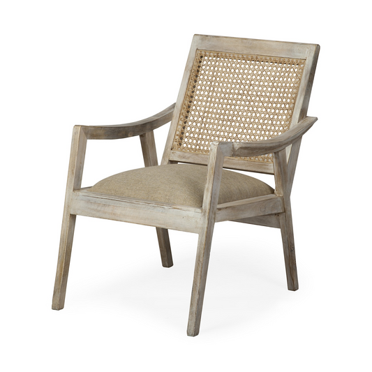 Wallace Chair With Cane Mesh Backrest