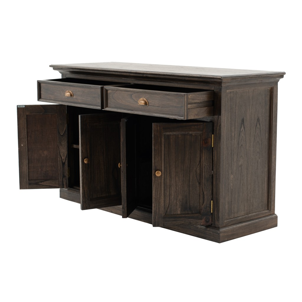 Tristan Classic Rustic Espresso Buffet Table