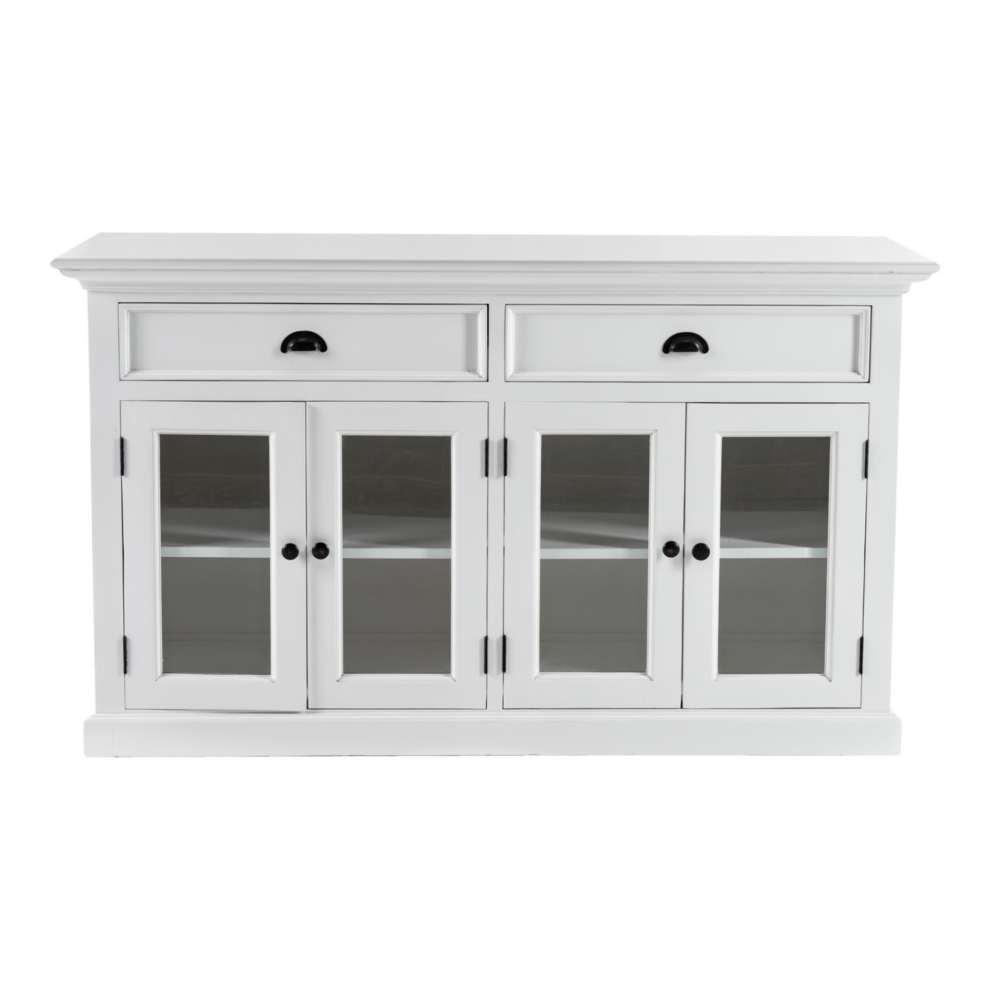 Keira Classic White Small Buffet Table