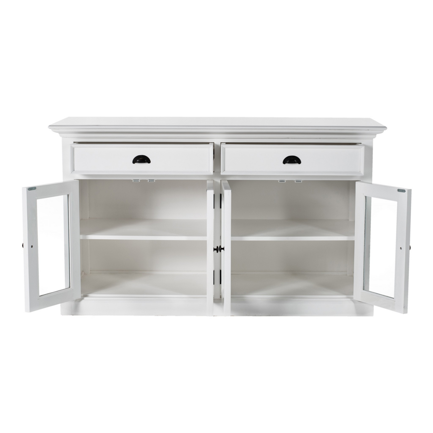 Keira Classic White Small Buffet Table