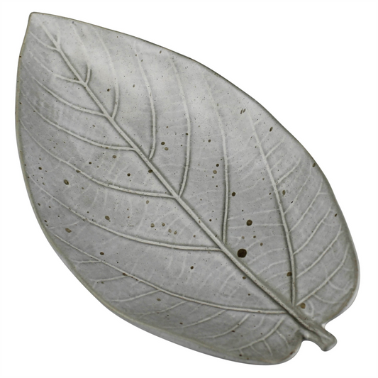 Begonia Leaf Ceramic Serving Tray
