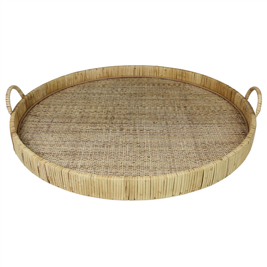 Ruth Bamboo Round Tray