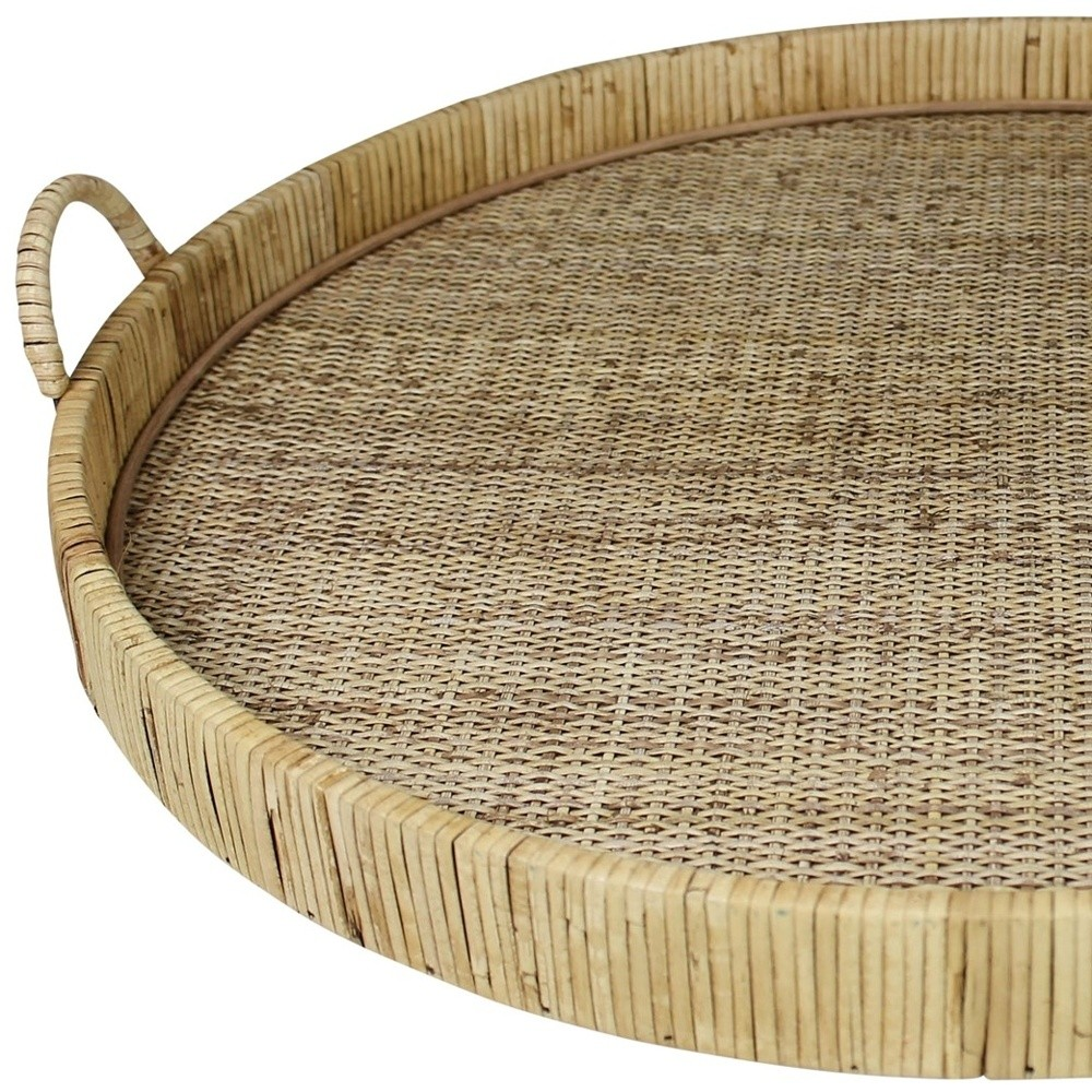 Ruth Bamboo Round Tray