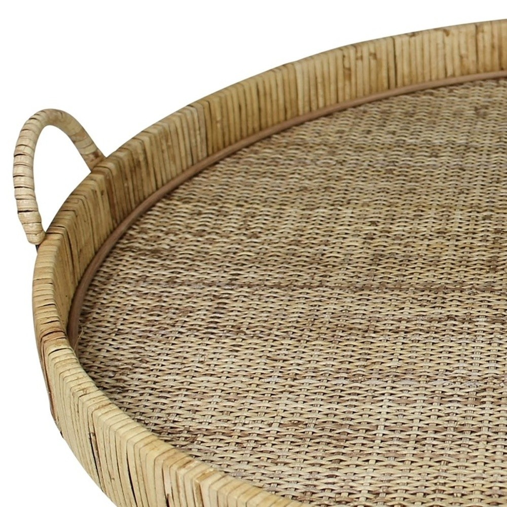 Ruth Bamboo Round Tray