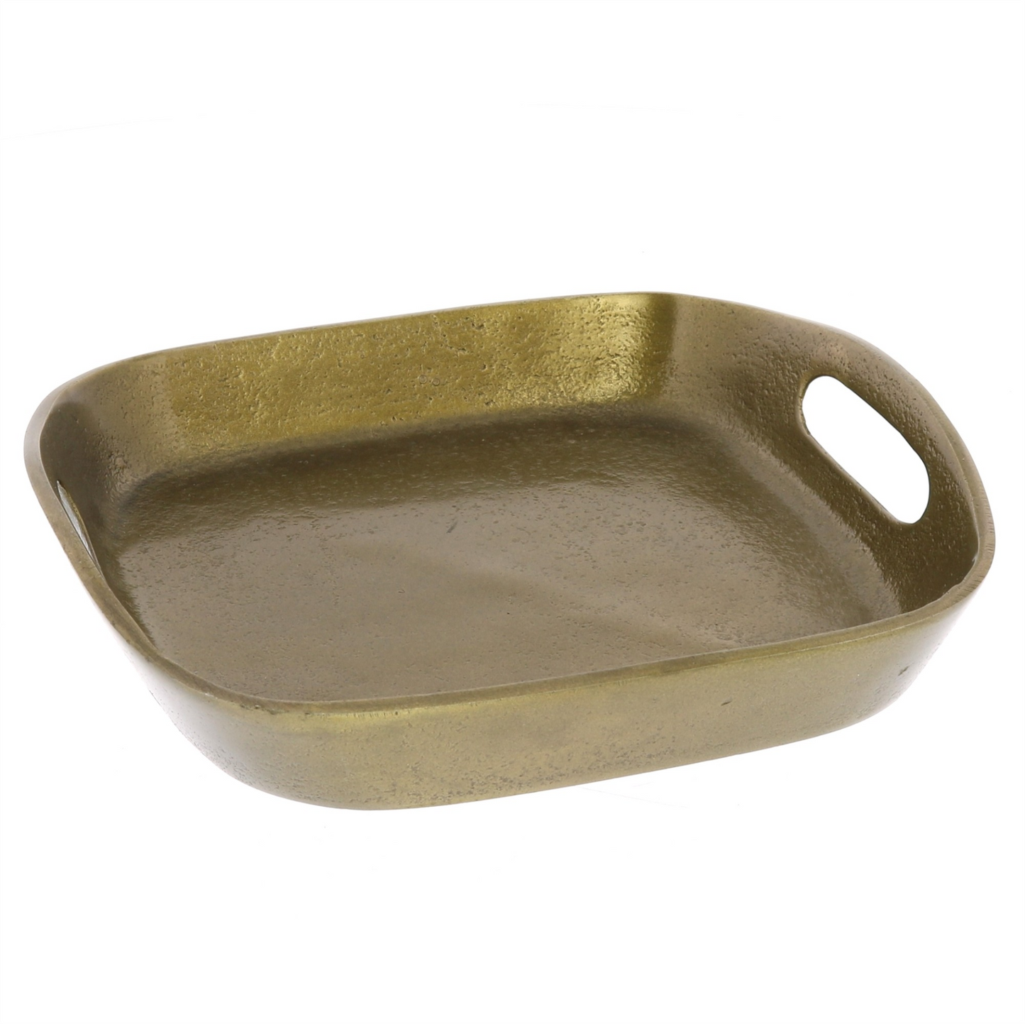 Petite Gold Cast Iron Serving Tray