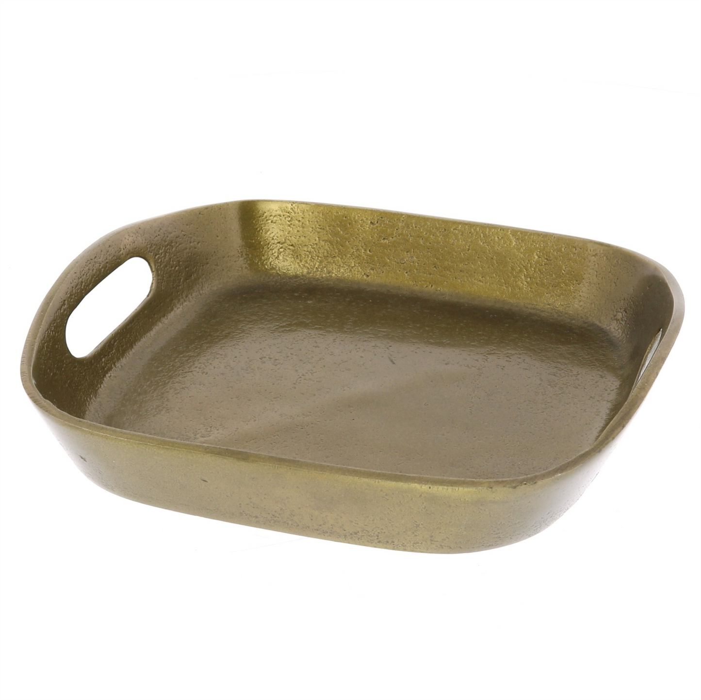 Petite Gold Cast Iron Serving Tray