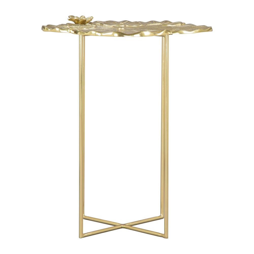 Lotus Side Table Gold