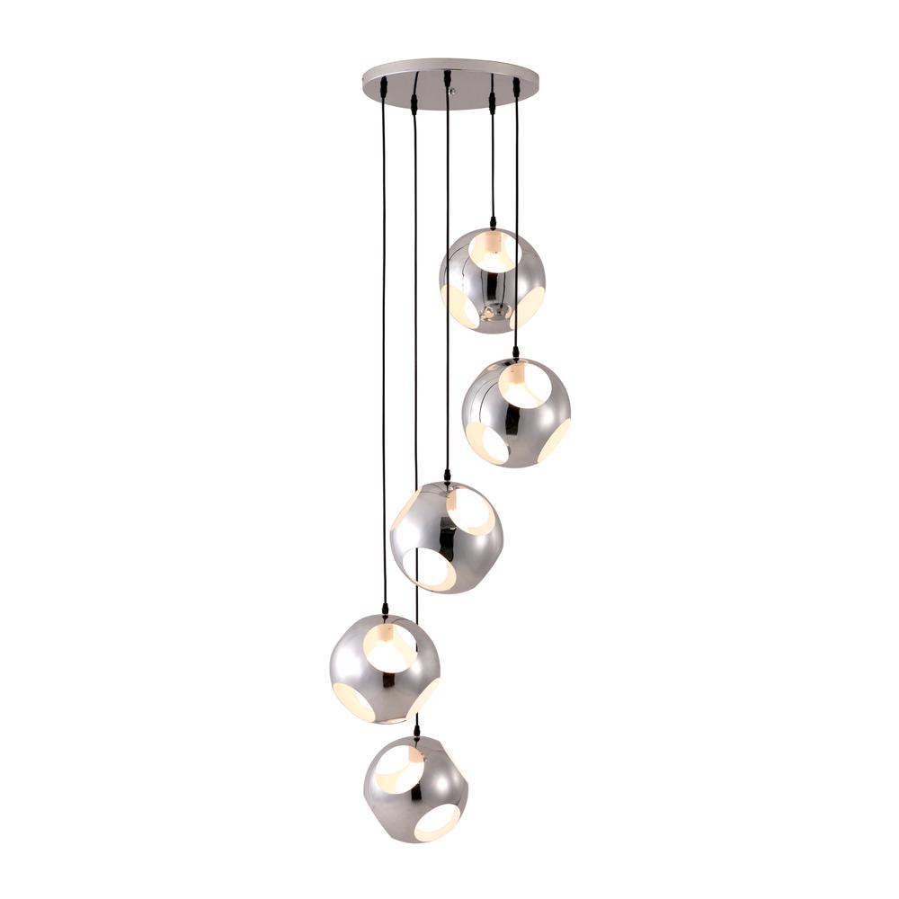 Meteor Shower Ceiling Lamp Chrome